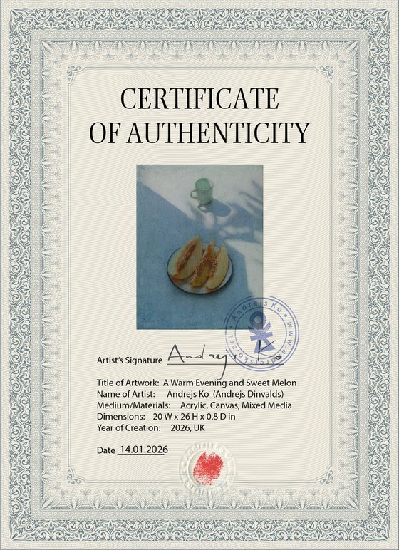 A Warm Evening and Sweet Melon