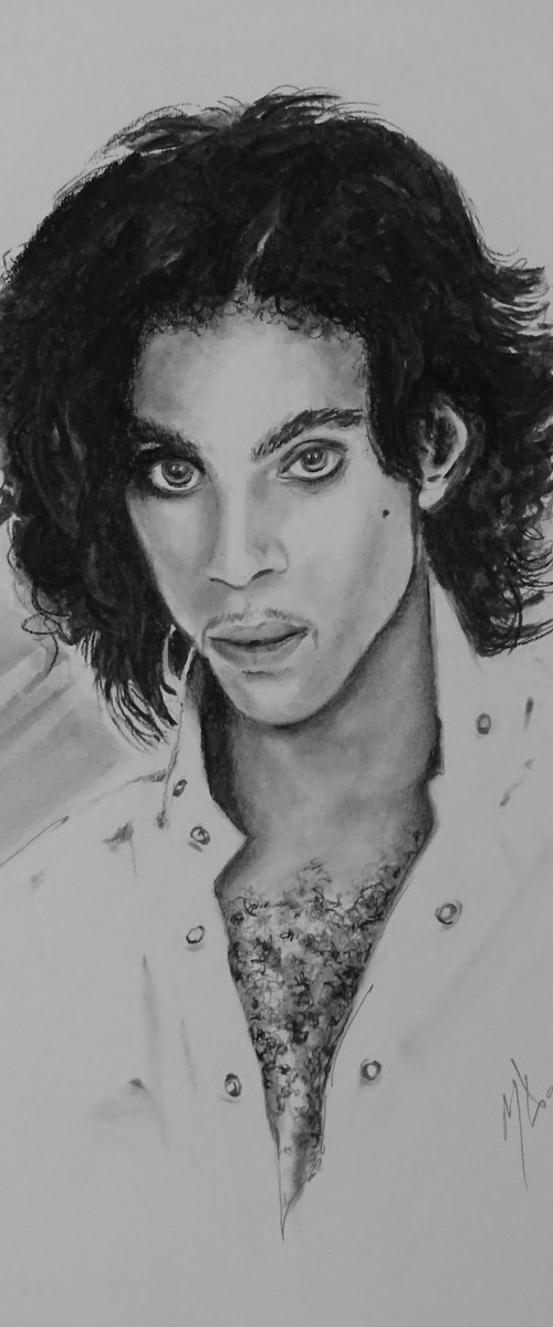 Prince by Mel Davies Original Art