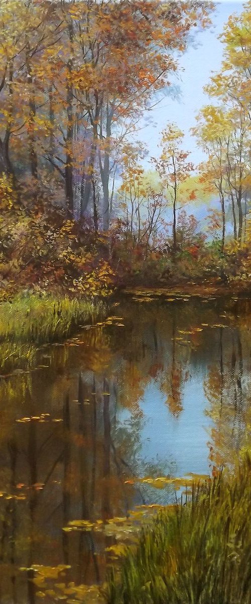 October. Landscape 2 by Oleg Riabchuk