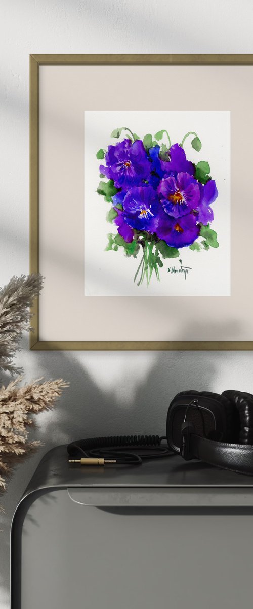 Pansies by Suren Nersisyan