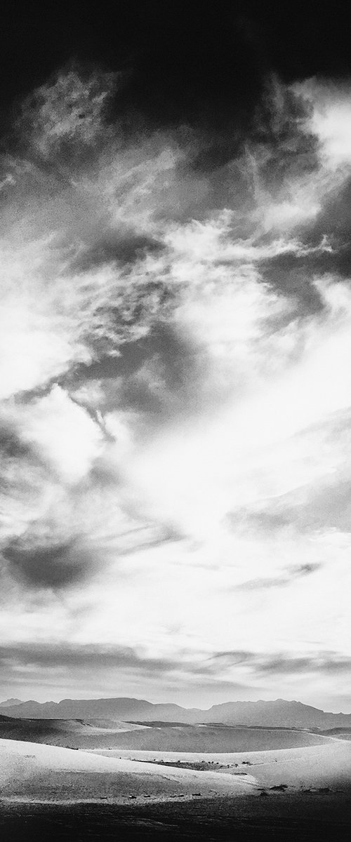 Evening Sky, White Sands, NM by Heike Bohnstengel