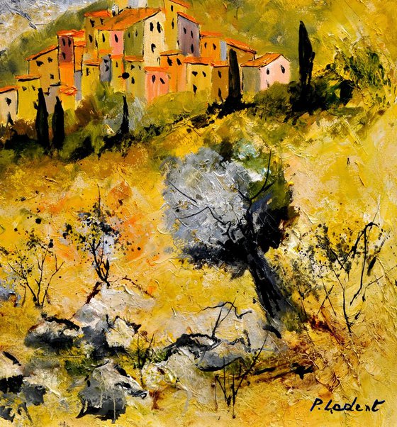 Village  in Provence 7823