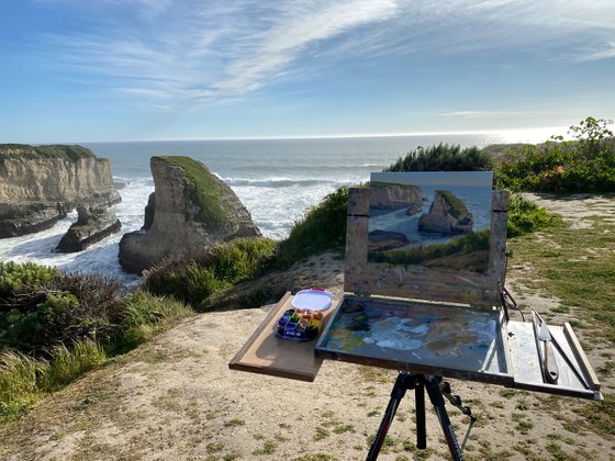 Shark Fin Cove Afternoon