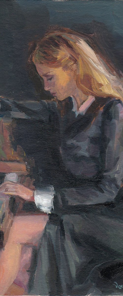 Piano player #6 by Vachagan Manukyan