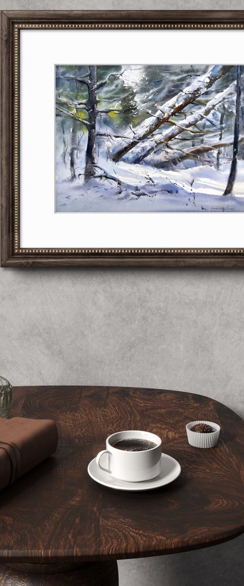 Winter’s Quiet Breath by Eugenia Gorbacheva