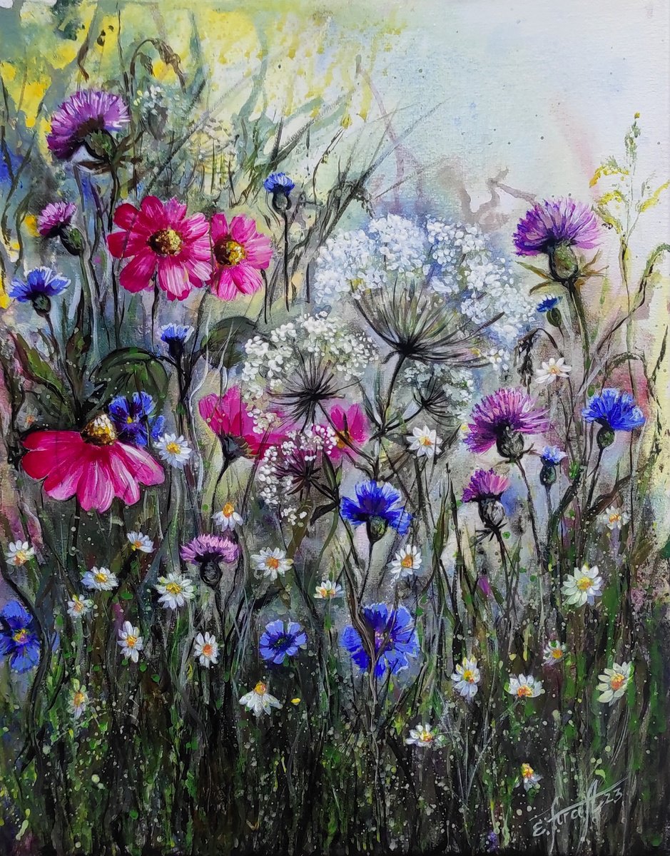 Summer meadow I by Elena Kraft