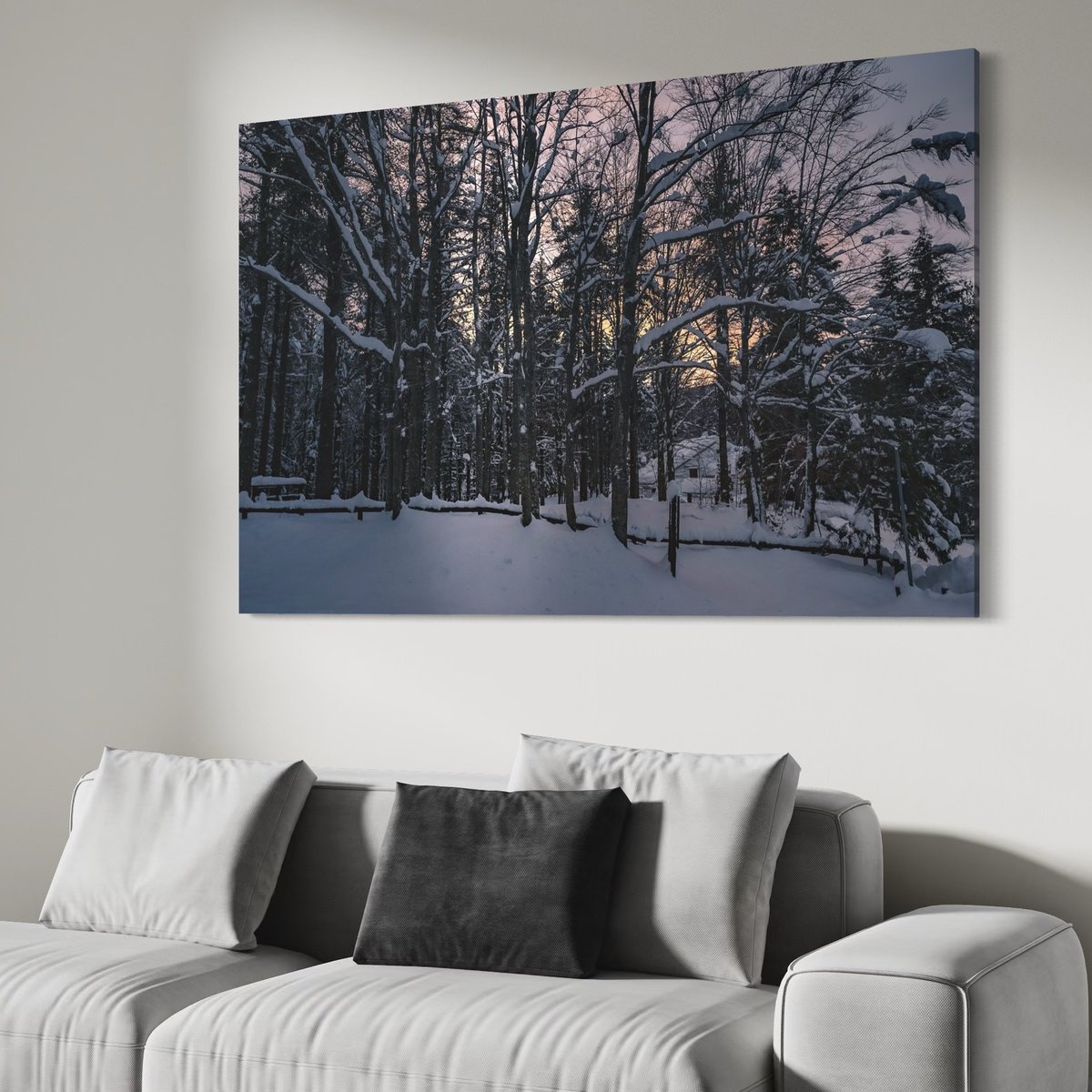 Impressionistic Botanical Photograph By Fabio Accorri?, 62 X 42, Magic Mountain Sunset, Original Artwork