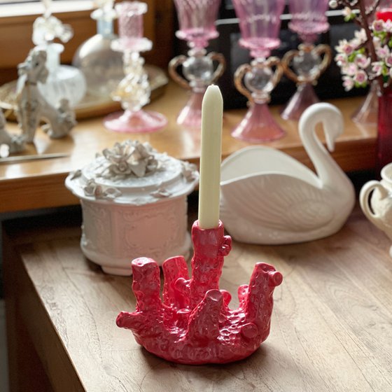 Coral Candle Holder