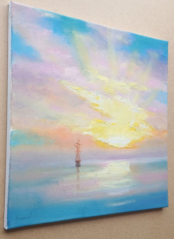 Boat in Sunset