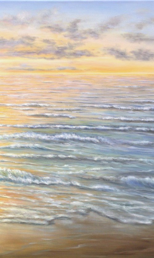 Light over the ocean by Ludmilla Ukrow