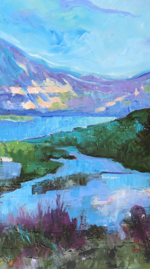 Blue Hills of Snowdon by Mary Kemp