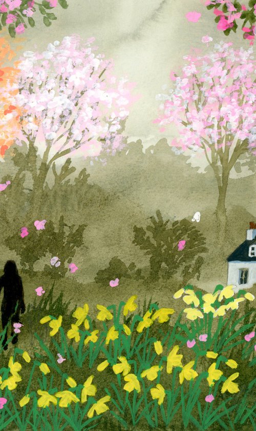 Daffodil Cottage by Lisa Mann