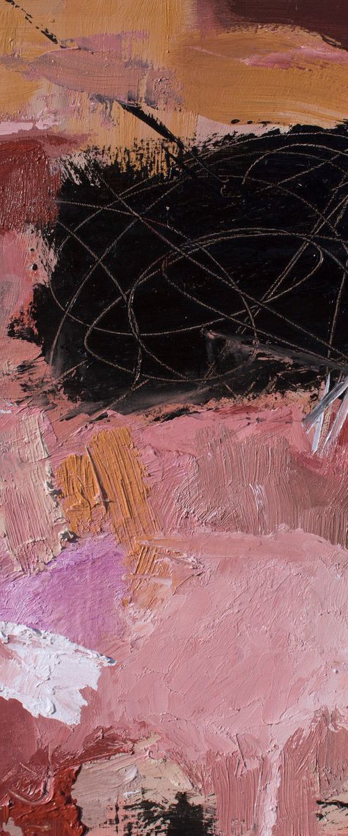 Ochre colour study 1 by Damien Venditti