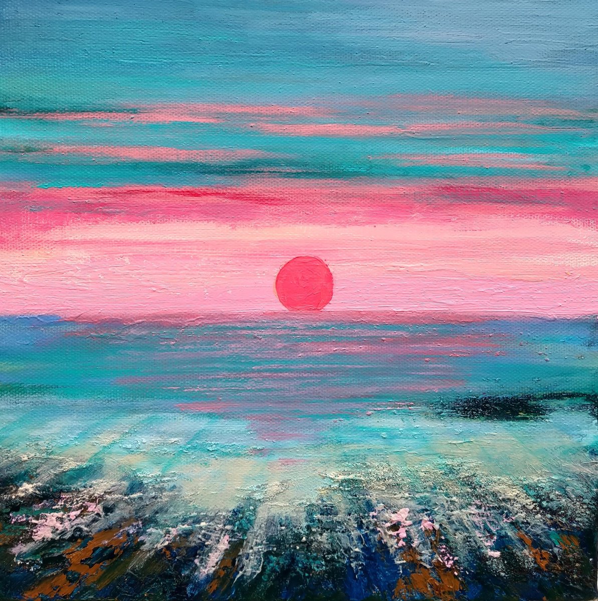 Sunset Shore by Amanda Horvath