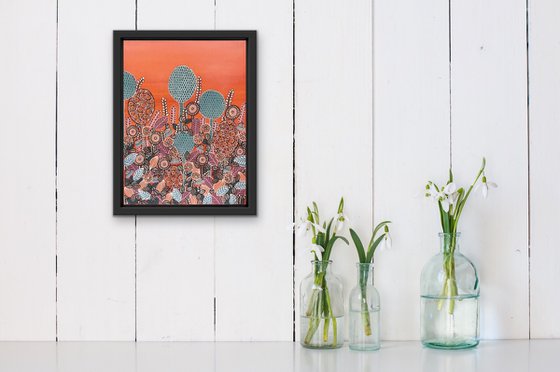 Bulbs and Blooms - FRAMED - CZ20021