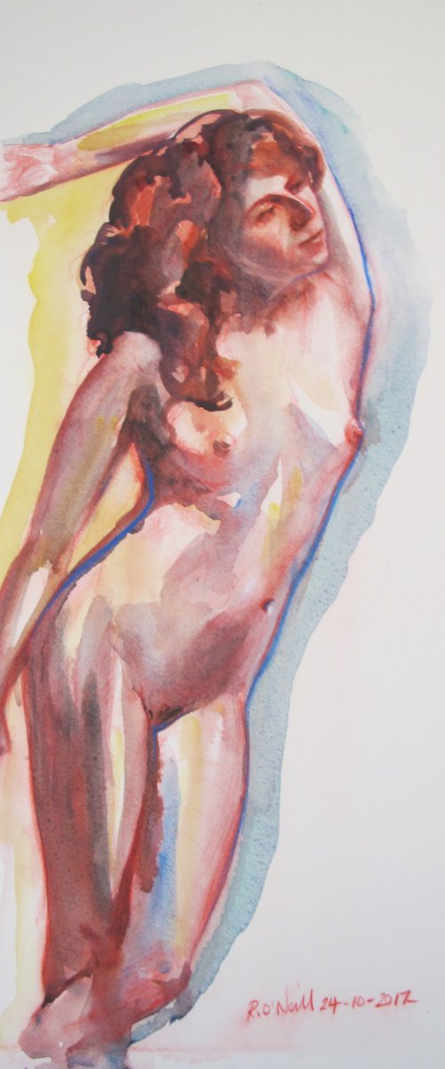 standing female nude by Rory O’Neill