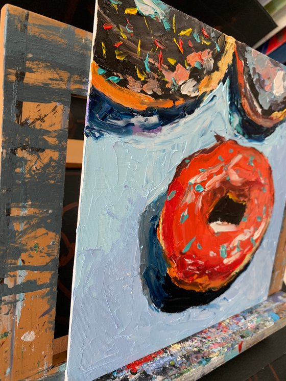 Still life with Donuts.