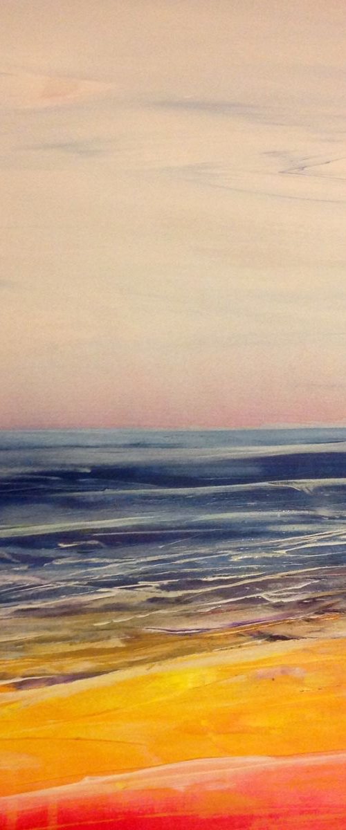 Seashore haze by Linda Collins Lamb