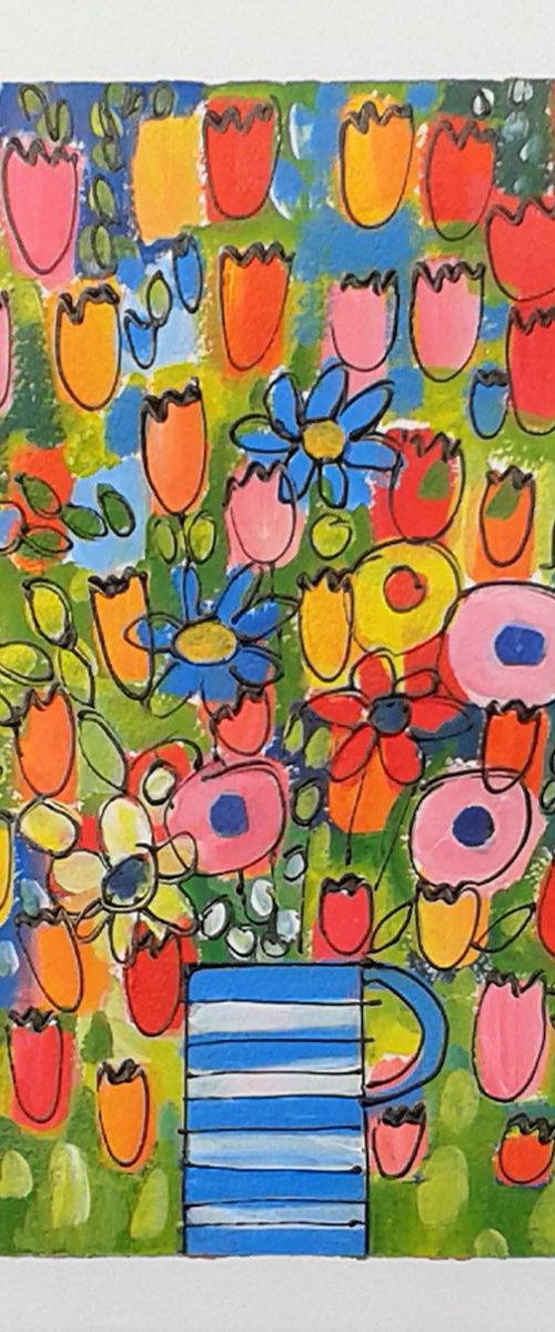 Flowers from the Garden by Jan Rippingham