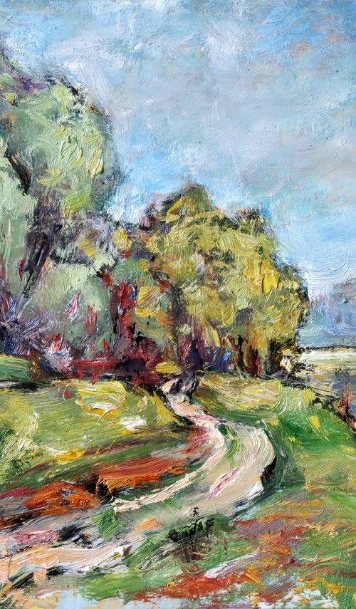 “Road to Spring” by Nikifor Swiristuhin