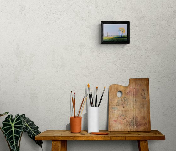 Electric Pole and a Tree, Colours