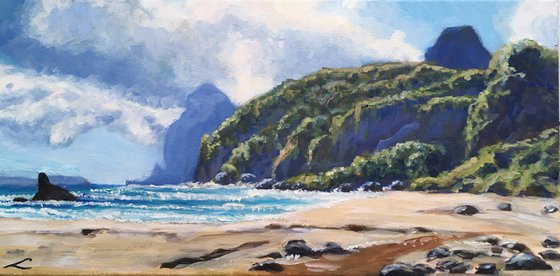 Beach and rocks