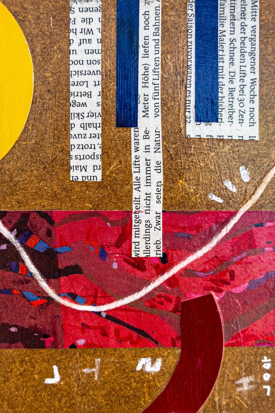 Mixed Media Collage - GA-2