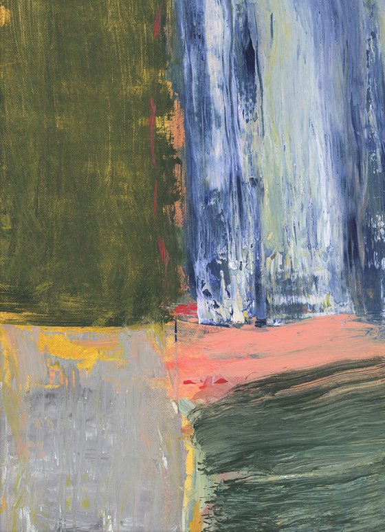 Set of 3 acrylic paintings