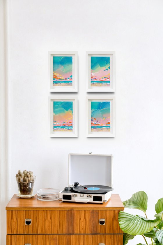 Iridescent Skies - Set of 4