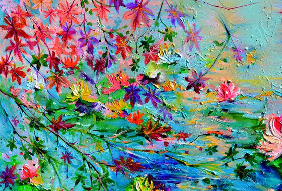 Japanese Maple - Water Lilies
