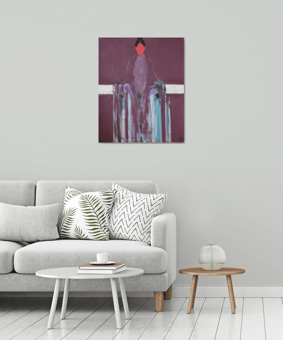 Purple Figure