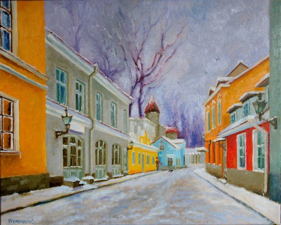 Winter Tallinn, Uus Street
