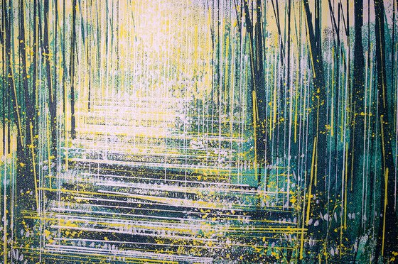 Light Through Spring Trees