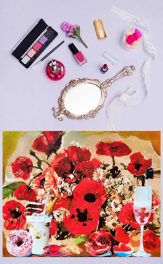 Breakfast for a beautiful woman