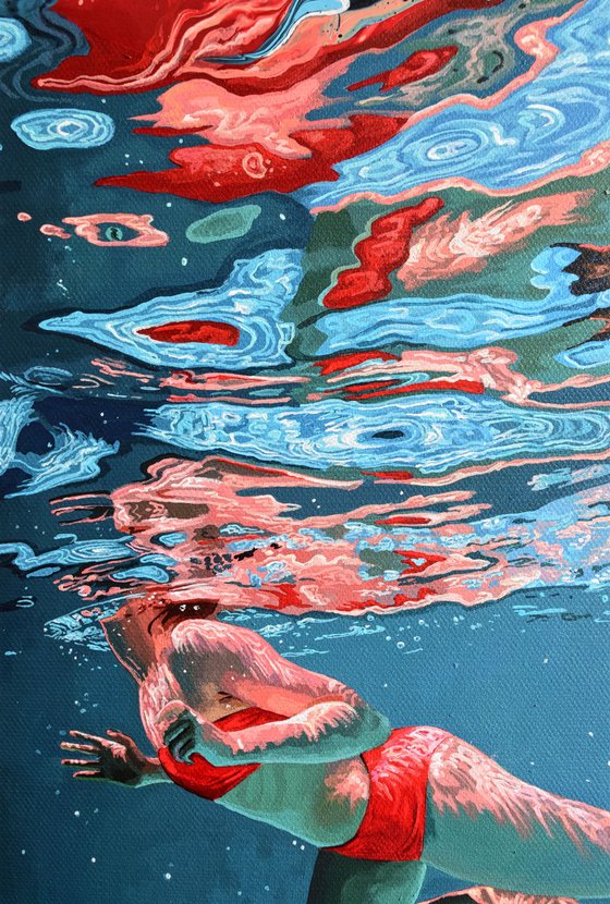 Metamorphosis - Swimming Painting