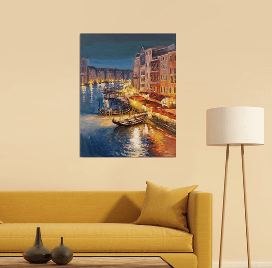 "Venice at night  "