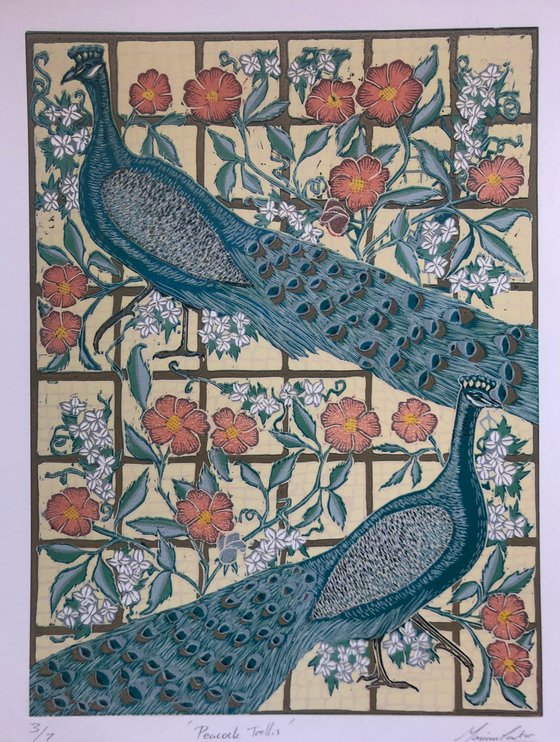 Peacock Trellis