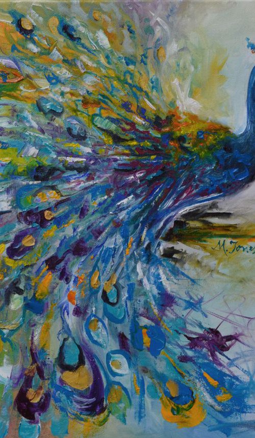 "Regal Peacock" by Mihaela Ionescu