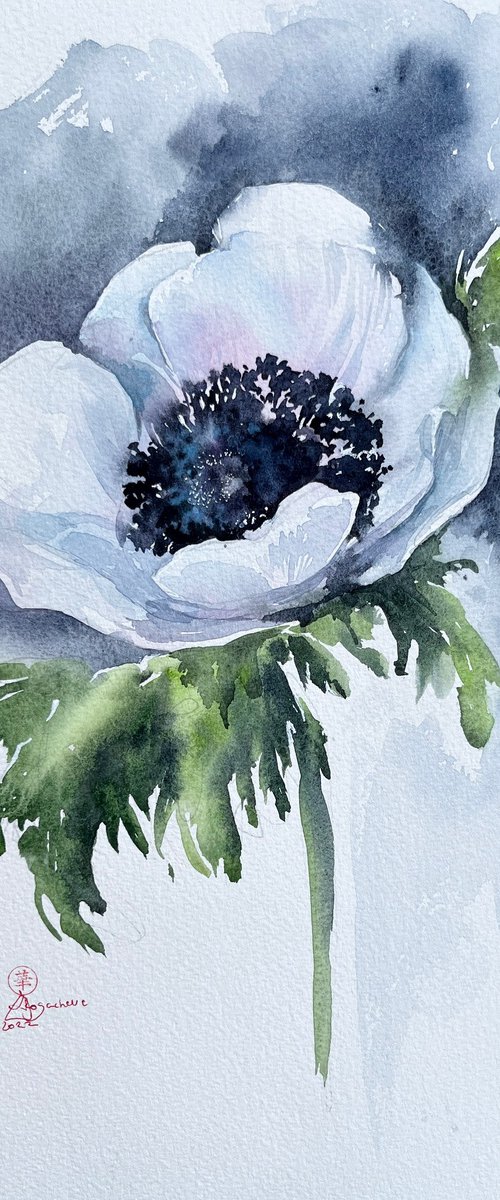 White #5 by Larissa Rogacheva