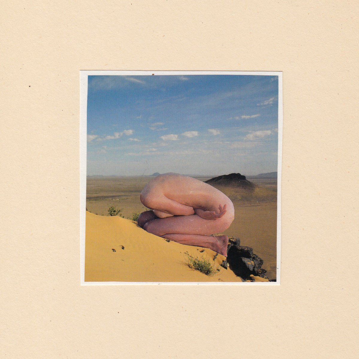 Surrealistic Portrait Collage By Jon Garbet, 6 X 6, Healing, Original Artwork