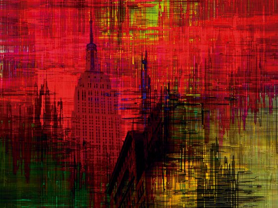 Texturas del mundo, Empire State Building NYC/Original artwork