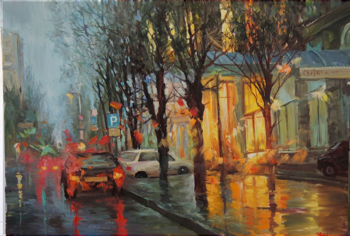 after the rain by Irina Potselueva