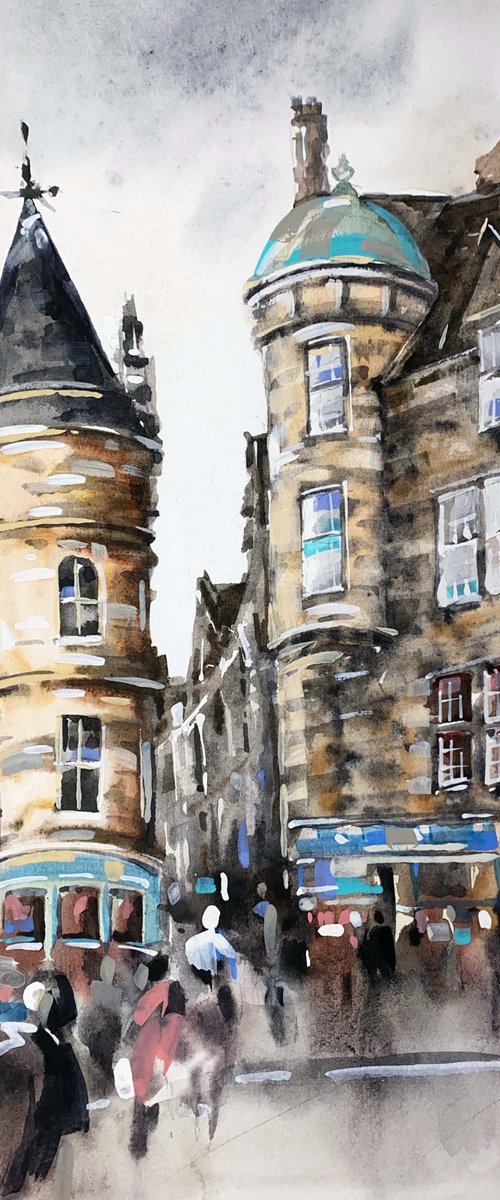 Edinburgh view. 4. by Galina Poloz