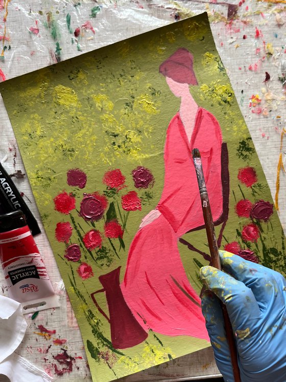 Woman Original Painting