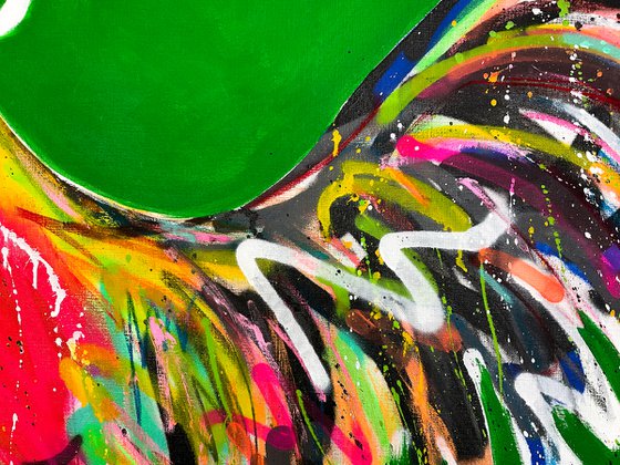 Rooster 140 X 140 CM / 55.11 Х 55.11 INCH