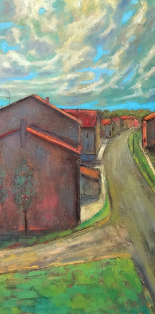 Springtime in the village by Massimiliano Ligabue