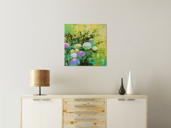 Abstract flowers 60-60cm