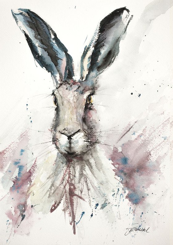 Hare Portrait