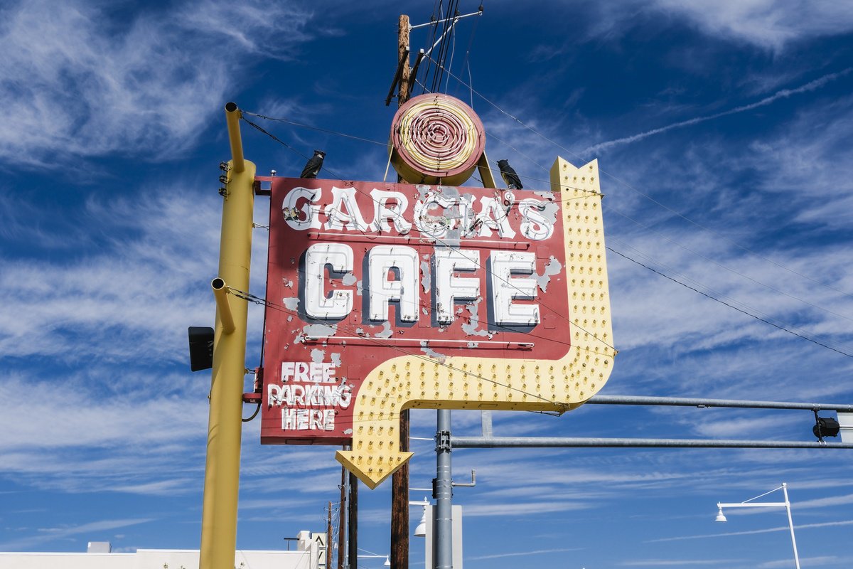 Urban And Pop Photograph , Garcias Cafe By John Celeste, 24 X 18, Artwork For Sale On Artfinder