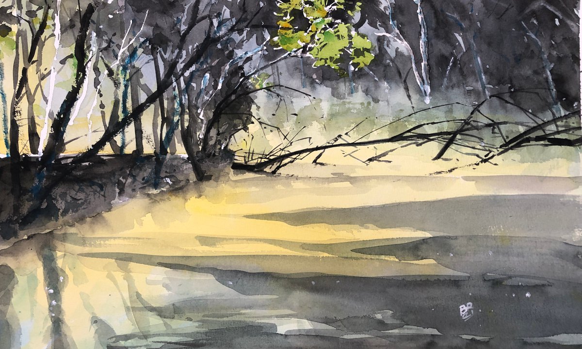 A River Somewhere by Bernd Rieve